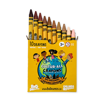 Cultur-ALL Diverse Skin Tone Crayons (B Grade)